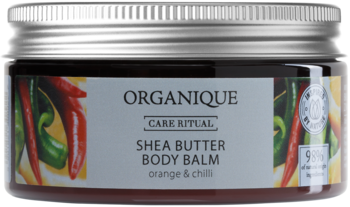ORGANIQUE Care Ritual ,balsam do ciała, z masłem Shea, Orange&Chilli,przód