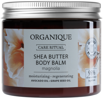 ORGANIQUE Care Ritual ,balsam do ciała, z masłem Shea, Magnolia,przód