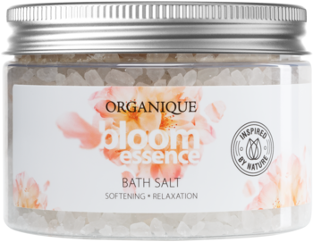 ORGANIQUE Fragrance Ritual ,sól do kąpieli, Bloom Essence,przód