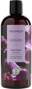 ORGANIQUE Cleansing Ritual ,płyn do kąpieli, Black Orchid,przód