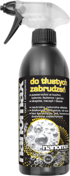 NANOMAX ,środek do czyszczenia i odtłuszczania powierzchni,przód