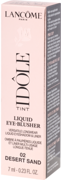 LANCÔME Idôle Tint,cień do powiek i róż w płynie, nr 02 Desert Sand,przód
