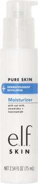 Biały krem nawilżający elf SKIN PURE SKIN 75ml, od dermatologów, z mlekiem owsianym, ceramidami i niacynamidem.
