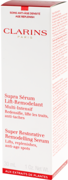 CLARINS ,serum do twarzy, intensywnie regenerujące, modelujące,przód