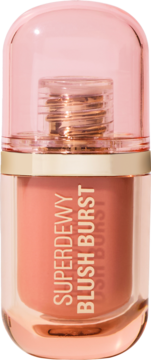 REVOLUTION Super Dewy ,róż do policzków, w płynie, Pink Fizz Soft Pink,przód