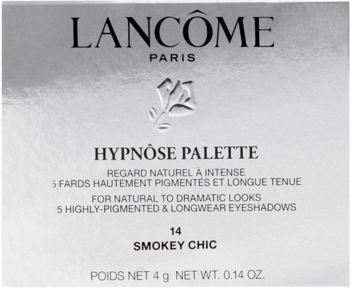 LANCÔME Hypnôse ,paleta cieni do powiek, nr 14 Smokey Chic,przód