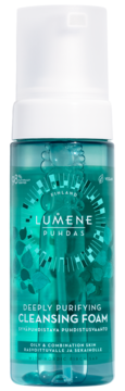 LUMENE Puhdas Deeply Purifying,pianka do mycia twarzy, głęboko oczyszczająca,przód