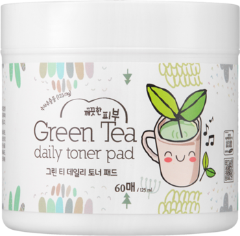 ESFOLIO Green Tea ,płatki do twarzy, tonizujące,kompozycja-1