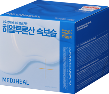 MEDIHEAL Derma Modeling Hyaluronate,zestaw do pielęgnacji twarzy, nawilżający, ampułka do twarzy + maseczka peel off do samodzielnego przygotowania,kompozycja-2