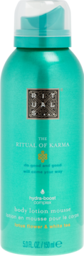 RITUALS... The Ritual Of Karma ,mus do ciała, w piance, Kwiat Lotosu i Biała Herbata,przód