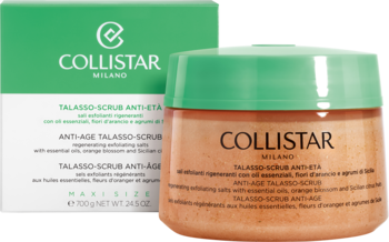 COLLISTAR Talasso Anti-Eta,peeling do ciała, przeciwstarzeniowy, kwiat pomarańczy i sycylijskie cytrusy,przód