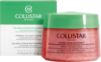 COLLISTAR Talasso Rassodante,peeling do ciała z olejkami esencjonalnymi i ekstraktem z wiśni,przód