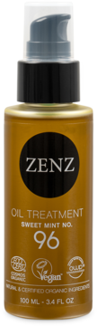 ZENZ Sweet Mint No.96,olejek do pielęgnacji włosów, skóry głowy i do stylizacji,przód