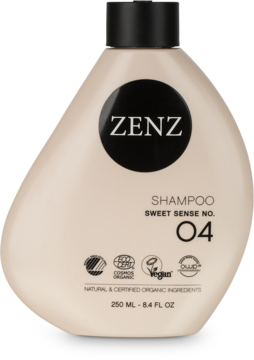 ZENZ Sweet Sense No.04,szampon do włosów normalnych i cienkich,przód