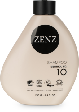 ZENZ Menthol No.10,szampon do włosów cienkich i przetłuszczających się,przód