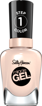SALLY HANSEN Miracle Gel ,żelowy lakier do paznokci, step 1, nr 110, Birthday Suit,przód