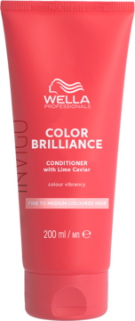 Wella Invigo Color Brilliance Odżywka 200ml, czerwona tuba, dla włosów farbowanych cienkich i normalnych.