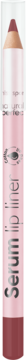 Miss Sporty Naturally Perfect Serum Lip Liner, odżywcza różowo-mauve kredka do ust, widok z przodu.