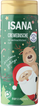 ISANA ,żel pod prysznic, zapach sezonowy,przód