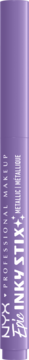 NYX Epic Inky Stix żelowy eyeliner w fioletowym odcieniu Violet Volt, widok z przodu opakowania.
