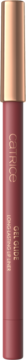 Catrice Gel Glide Lip Liner 020 Drip The Drama, opakowanie w fioletowym różu, metalowa nakrętka, z przodu.