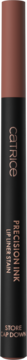Lipstone Mineral Precision Lip Pencil, odcień CANCELED, brązowo-czerwony, widok pionowy.