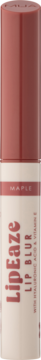 Matowa pomadka LipEAZE Lip Blur Maple, czerwonobrązowe opakowanie, widok z przodu.
