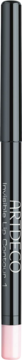 Artdeco Invisible Lip Contour, ciemna konturówka w sztyfcie z różowym spodem, widok z przodu, błyszczące wykończenie.