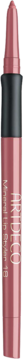 Konturówka do ust Artdeco Mineral Lip Styler w odcieniu Mineral English Rose, różowa z czarną opaską, widok z przodu.