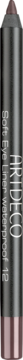 ARTDECO Soft Eye Liner Waterproof w czarnej obudowie z różowo-złotymi końcówkami, pionowe ujęcie.