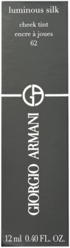 GIORGIO ARMANI Luminous Silk Cheek Tint,róż do policzków, w płynie, nr 62 Delicate Mauve,przód