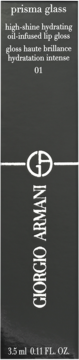 GIORGIO ARMANI Prisma Glass ,błyszczyk do ust, nr 01 Clear Shine,przód