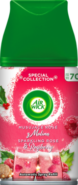 AIR WICK Freshmatic ,wkład do automatycznego odświeżacza powietrza, Sparkling Rose,przód