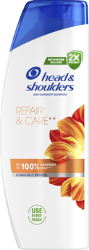 HEAD & SHOULDERS Repair & Care ,szampon do włosów, przeciwłupieżowy,przód