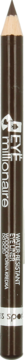Miss Sporty Eye Millionaire Water-Resistant Eye Liner 002 Money Brown, brązowa kredka, widok z przodu.