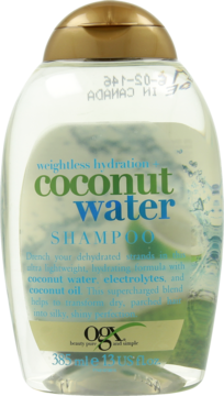 OGX ,szampon do włosów,przód