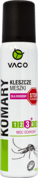 VACO ,spray na komary, kleszcze i meszki, dla rodziny,przód