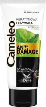 DELIA COSMETICS CAMELEO Anti Damage ,odżywka do włosów zniszczonych, keratynowa,przód