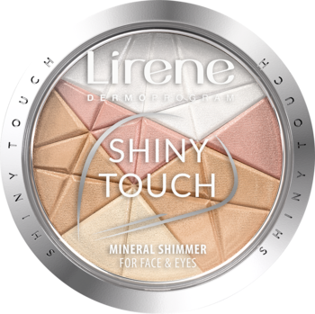 LIRENE Shiny Touch ,rozświetlacz mineralny, do twarzy i oczu,przód