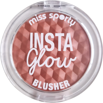 MISS SPORTY Insta Glow ,róż do policzków, 001 Luminous Beige,przód