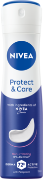 NIVEA Protect & Care ,antyperspirant w sprayu, 72h,przód