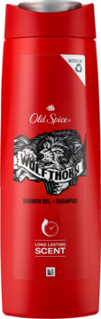 OLD SPICE Wolfthorn ,żel pod prysznic dla mężczyzn,przód