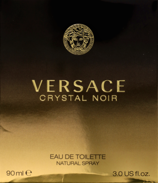 VERSACE Crystal Noir ,woda toaletowa dla kobiet,przód