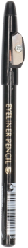 EVELINE COSMETICS ,kredka do oczu, z temperówką, Black,przód