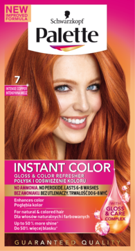 PALETTE ,szampon koloryzujący, nr 7 Intensywna Miedź,przód