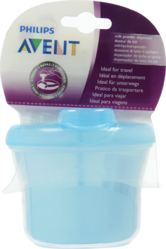 PHILIPS AVENT ,pojemnik do mleka w proszku,przód
