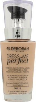 DEBORAH ,podkład do twarzy, nr 01,przód