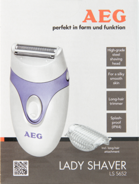 AEG ,golarka dla pań, LS 5652,przód