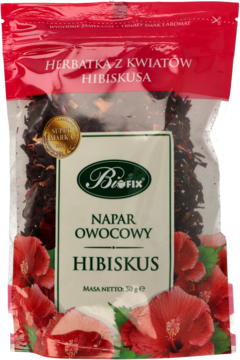 BIFIX ,napar owocowy, Hibiskus,przód