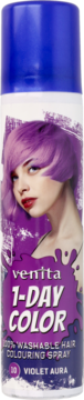 VENITA 1-Day Color ,spray do włosów, koloryzujący, nr 10 Violet Aura,przód